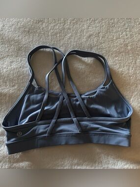 lululemon athletica Strappy Back Sports Bra - Gray